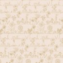 Baumwolle - Pflanzen - puder metallic - Hygge - Rico Design