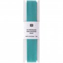 Baumwolle Schrägband - 3m - türkis - Rico Design