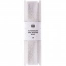 Schrägband - 3m - silber glitzer - Rico Design