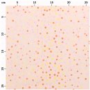 RESTSTÜCK 80cm !!! - Jersey - Konfetti - rosa metallic - Crafted Nature - Rico Design