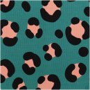 Canvas - Acid Leo - petrol - Rico Design
