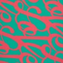 Viskose - Love - aqua/erika - Love Collection - Swafing by Kibadoo