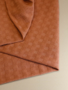 Bio Jacquard Jersey - Chess Knit - soft mocha - Mind the Maker