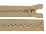 Reißverschluss - 45 cm - teilbar - beige
