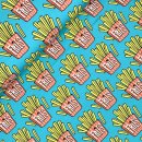 Bio Sweat - OMG Fries - Col. 01 - türkis - Classic No. 1 - Hamburger Liebe - Albstoffe
