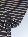 Derby Slim Stripe Jersey mit TENCEL™Modal - dark navy - MeetMilk