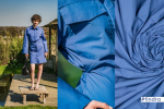 Baumwolle - smooth touch - blue - Fibremood No. 38