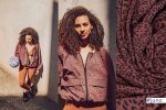 Funktionsstoff - Leopard - red - Fibremood Spezial No. 4