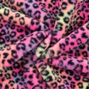 RESTSTÜCK 1,0m !!! - Fellimitat - Leopard - multicolor