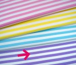 Bio Ringeljersey - A82/A17 - glicine/meringa - Summer Stripes - Hamburger Liebe - Albstoffe