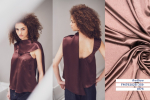 Satin - Crinkle - dark brown - Fibremood No. 37