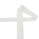 Jersey Schrägband - elastisch - 20mm - white