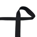 Jersey Schrägband - elastisch - 20mm - black