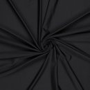 Badestoff Jersey - uni - schwarz
