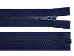 Reißverschluss - 40 cm - teilbar - dunkelblau