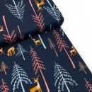RESTSTÜCK 0,40m !!! - Baumwolle - Among the Pines Forester - Little Forester - Art Gallery Fabrics