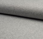 RESTSTÜCK 90cm !!! - Viskose Strick - Asley - grey melange Glitzer