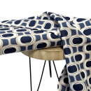 Baumwolle - Barcloth - Orbs - blue - Modern Retro - Cloud9 Fabrics