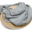 RESTSTÜCK 0,90m !!! - Baumwoll Feinstrick - hellgrau