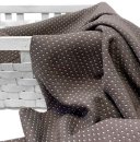 RESTSTÜCK 50cm !!! - Baumwoll Jacquard - Lina Stripes - brown