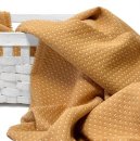 RESTSTÜCK 1,40m !!! - Baumwoll Jacquard - Lina Stripes - ochre