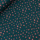 Baumwolle - beschichtet - Animal Skin - green