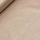 Baumwolle beschichtet - Glitzer taupe