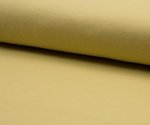 Bio Bündchen Schlauch - 1/1 Rib - dusty yellow