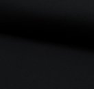 Bio Bündchen Schlauch - 1/1 Rib - black