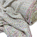 RESTSTÜCK 1,40m !!! - Tweed Bouclé - Carolin - rosa