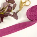 Bündchen Modalstrick - 2 cm - malve - Waffle Fall