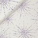 Bio Jacquard - Bloom - meringa silber Glitzer - Glossy - Hamburger Liebe - Albstoffe