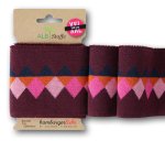 Cuff me - Bio Bündchen - ICON Col. 60 - bordeaux/blue navy/nepal/rosa scuro/ortensia - Bliss - Hamburger Liebe