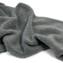 Mantelstoff - Curly Lamb - uni - grey