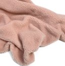Mantelstoff - Curly Lamb - uni - nude
