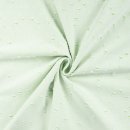 Jeansstoff - Denim Summer Fransen - lime