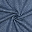 Jacquard - Doubleface - Molly - dark jeans/dusty blue