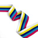 Gummiband - 4cm - gestreift - Multicolor