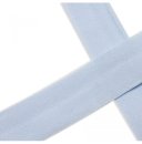 Falzgummi - elastisch - 20mm - hellblau matt