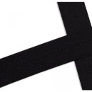 Falzgummi - elastisch - 20mm - black matt