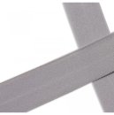 Falzgummi - elastisch - 20mm - silver matt