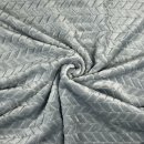 Fellimitat - Fischgrät - grau