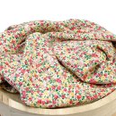 Viskose - Lillebloom - white