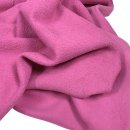 Frottee Fleece - uni - fuchsia
