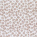 Frotteestretch - Leo - beige/ecru