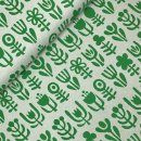 Bio Jacquard - Diversity - A17/A83 - meringa/verde erba - Evermore - Hamburger Liebe - Albstoffe