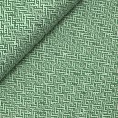 Bio Jacquard Jersey - Connect Knit - A17/A83 - meringa/verde erba - Evermore - Hamburger Liebe - Albstoffe