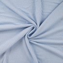 Jersey Seersucker - Stripes - baby blue