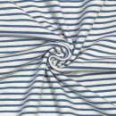 Jersey - Stripes - jeans blau