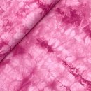 RESTSTÜCK 1,90m !!! - Jersey - Tie & Dye - fuchsia